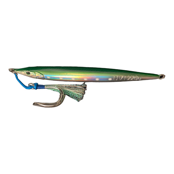 Captain Cory's Tuna Jig - Chartreuse Glow -
Designed by Tacklepusher