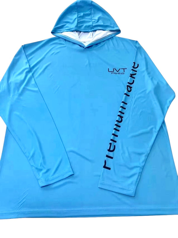SPF 50 UVT Fishing Team Sun Shirt -  Ocean Blue
