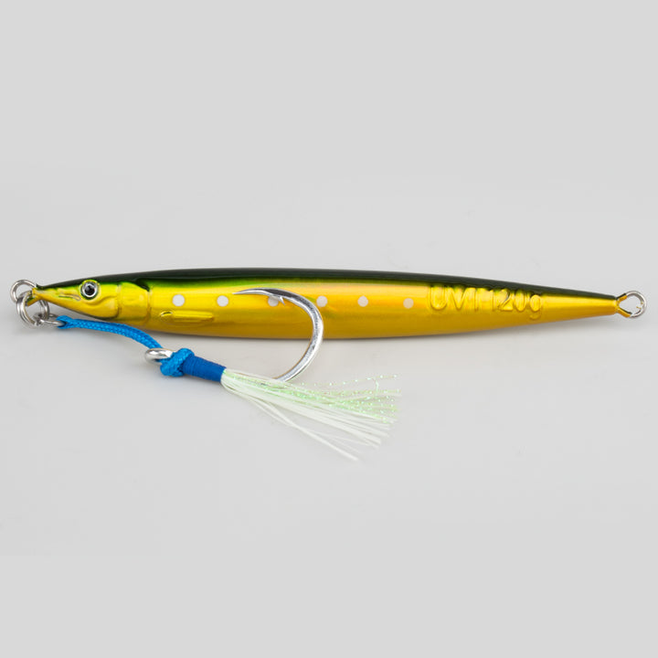 Sand Eel UVT Tuna Jig rigged with BKK 5X Assist Hook