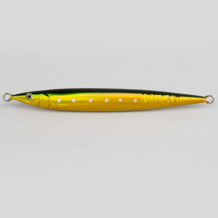 Sand Eel UVT Tuna Jig unrigged, shown without hook