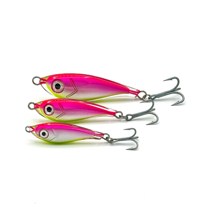 electric fish lure Miko Lures - Chicken Due to the light and screen setting difference UVTFishing Albie Daddy - Electric