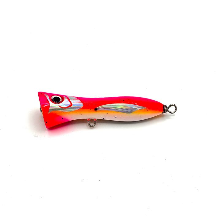 UVT Murray Popper - 5" in Tequila Sunrise color for tuna and striped bass